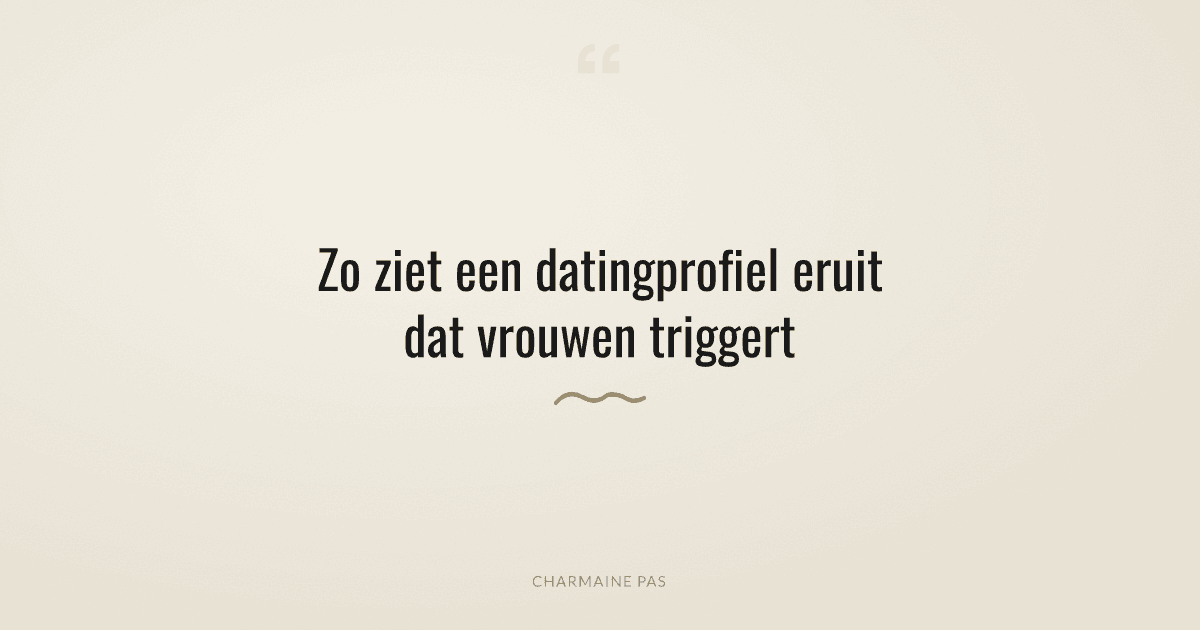 Hoe ziet een goed datingprofiel eruit voor mannen?