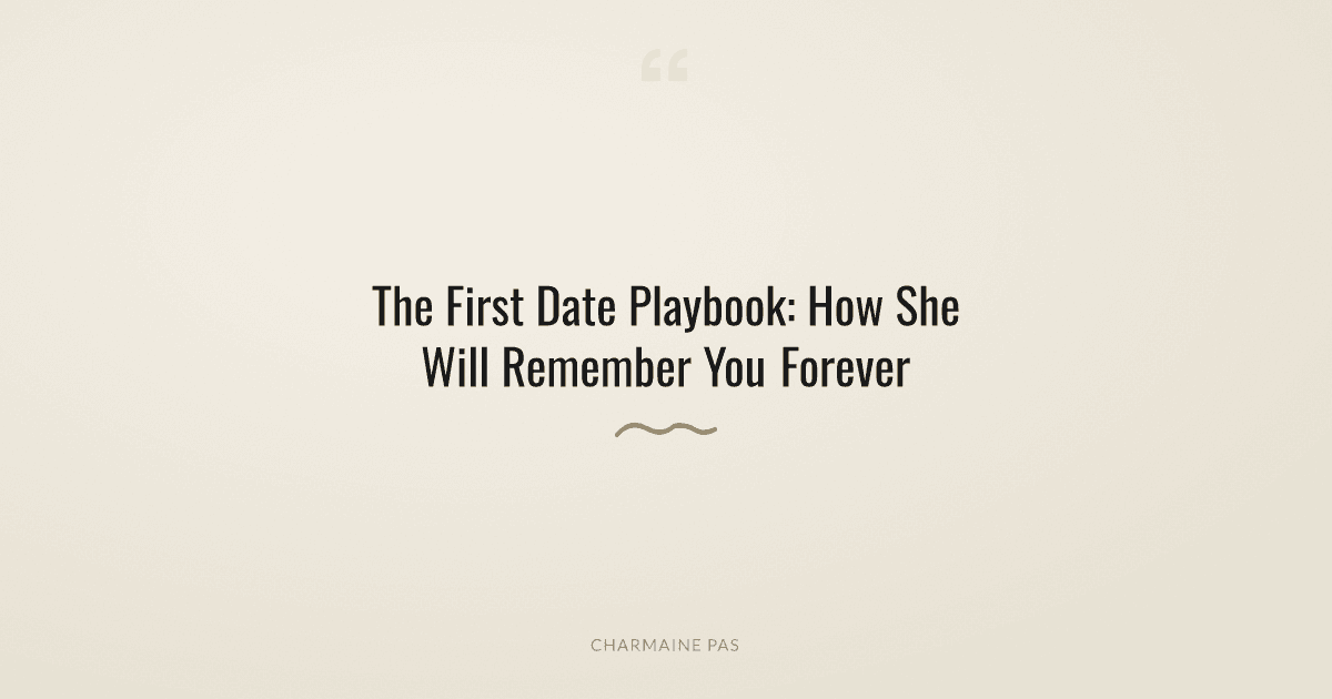 How to Make a Woman Remember You After the First Date