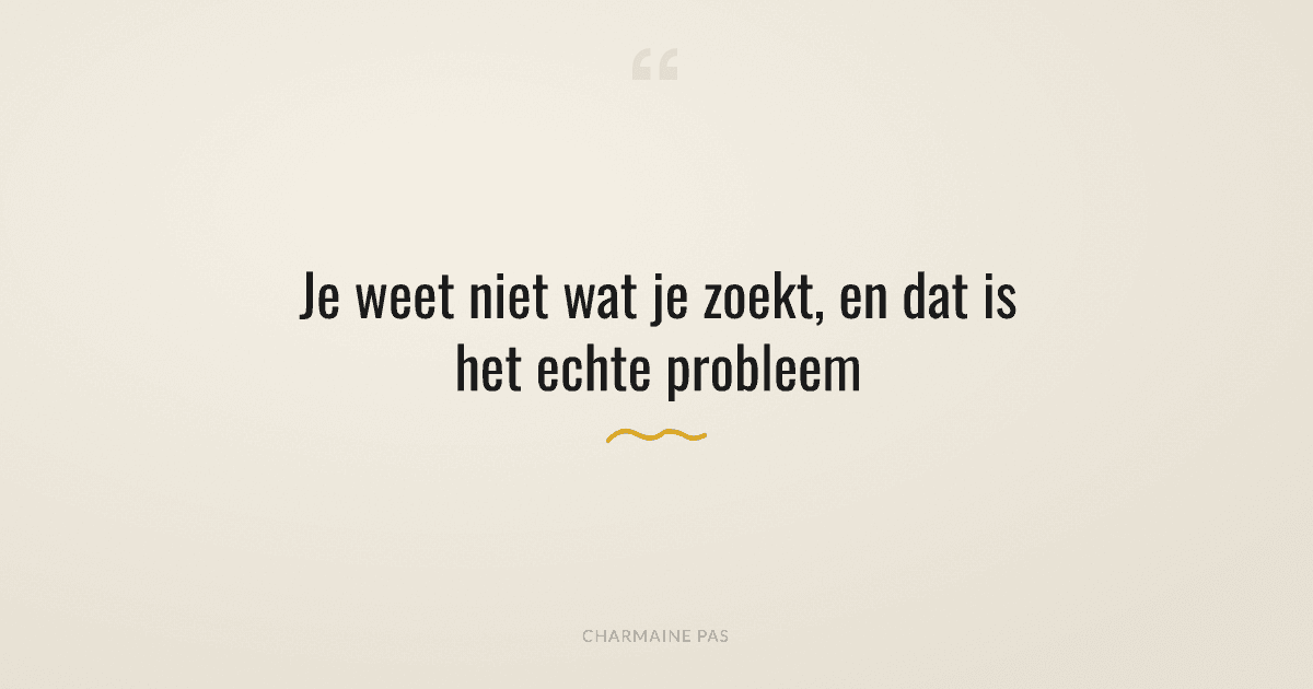 Waarom je niet weet wat je zoekt in een partner (en hoe je dat oplost)