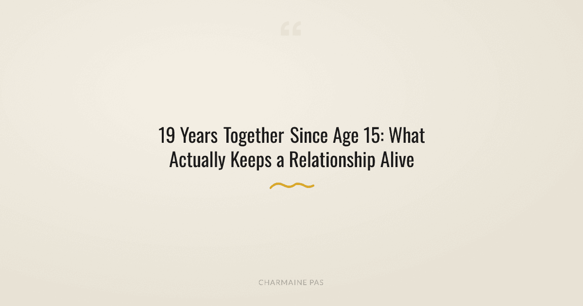 Why Do Long-Term Relationships Fall Apart? What 19 Years Together Actually Teaches You