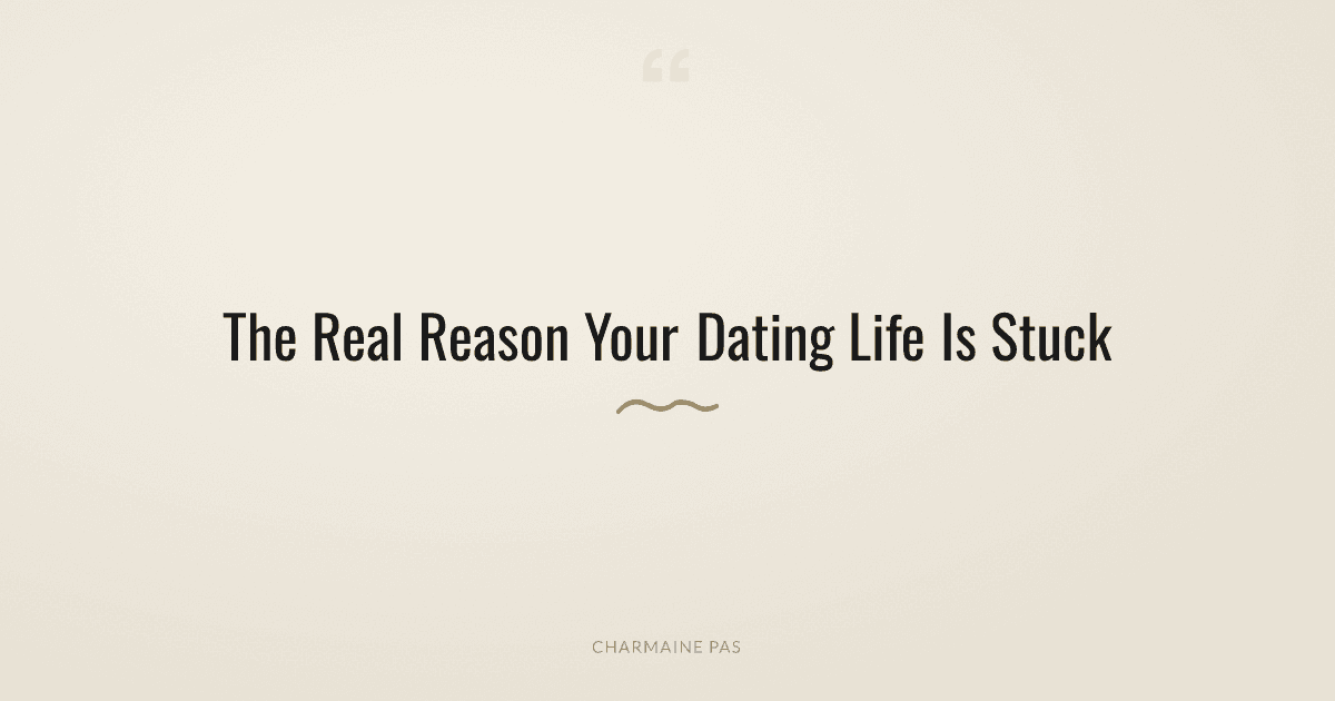 Why Most Men Fish in the Wrong Pond (And How to Fix It)