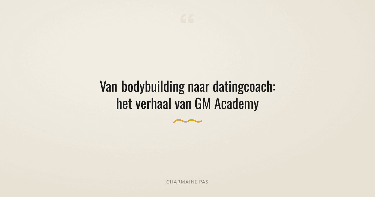 Hoe GM Academy ontstond en wie de single is