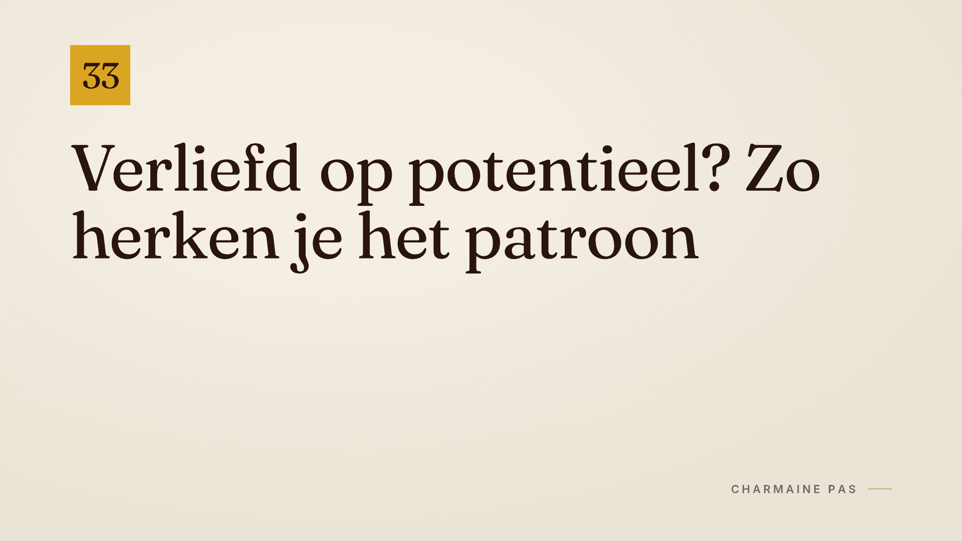 Verliefd op potentieel: de valkuil van het klusproject