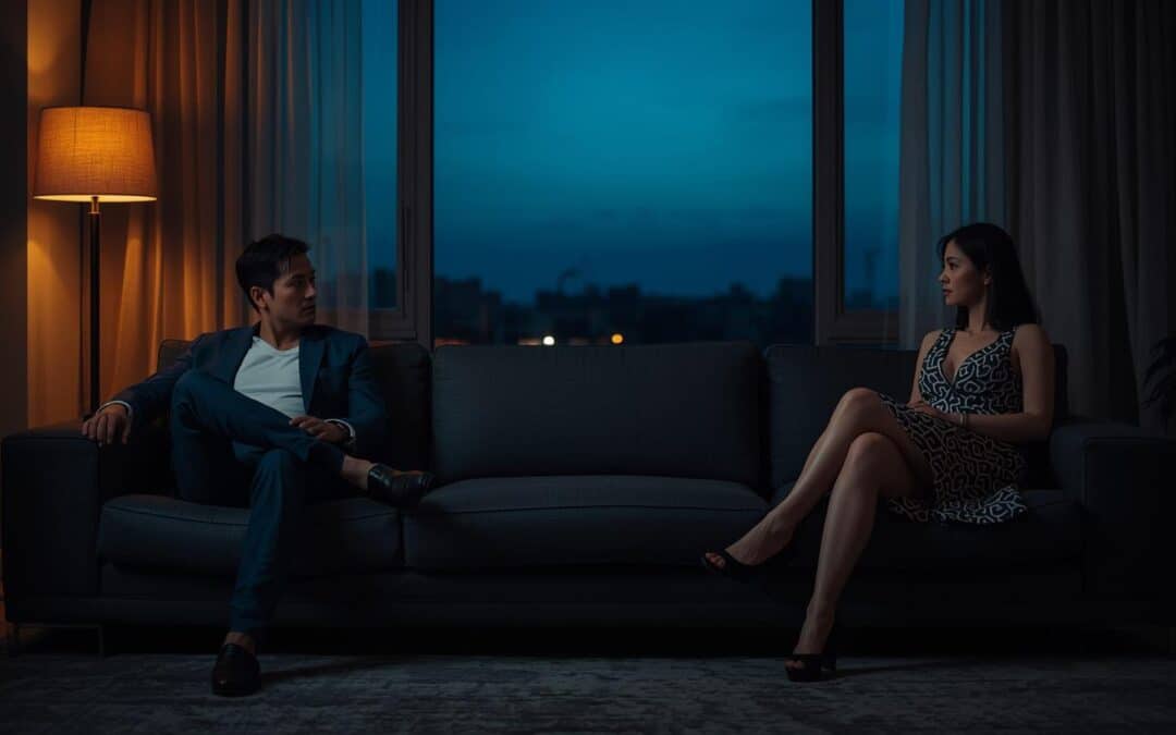 Emotionele afstand in je relatie.